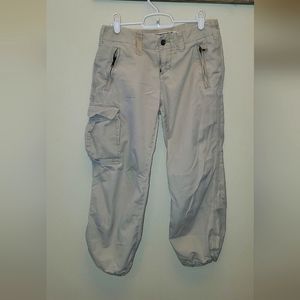 Express cropped cargo pants, Size 3/4